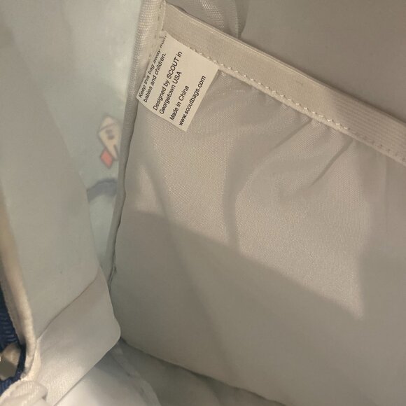 Scout Bags Junior Pack Leader Astro Pup light blue in excellent condition rocket - Picture 7 of 13